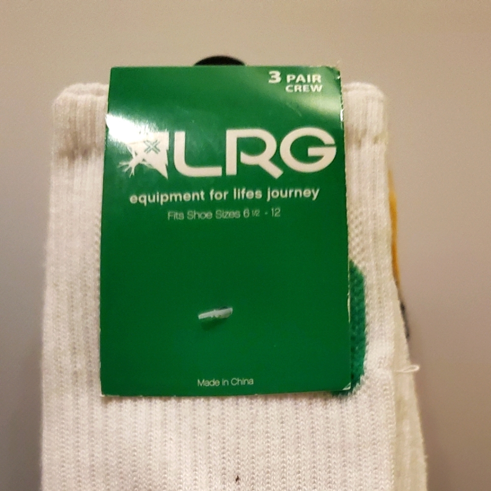 LRG crew socks